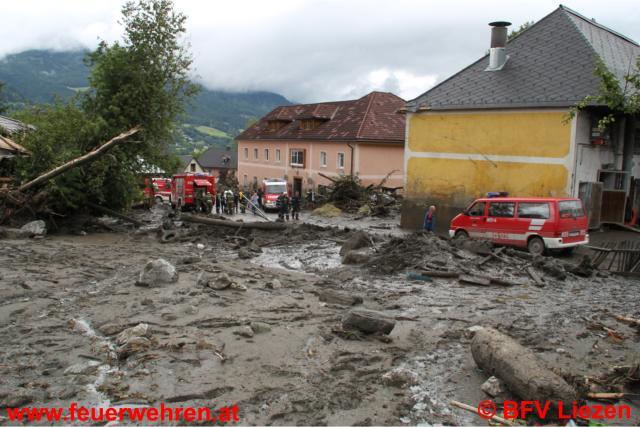 Bilder und Lagebericht aus St. Lorenzen und Bezirk Liezen