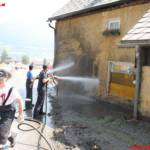 Putztag in St. Lorenzen / Evakuierung in Schwarzenbach / Gewitter