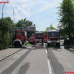 Gebäudebrand Sparkassenstrasse