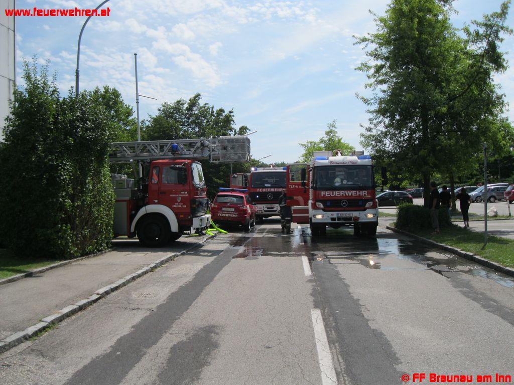 Gebäudebrand Sparkassenstrasse