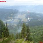 Waldbrandeinsatz auf Kammspitze bei Gröbming