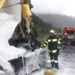 LKW-Unfall auf der A9