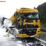 LKW-Unfall auf der A9