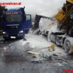 LKW-Unfall auf der A9