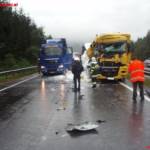LKW-Unfall auf der A9