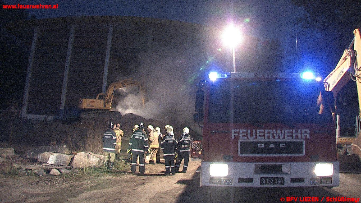 Brand in Heizwerk Oberhaus