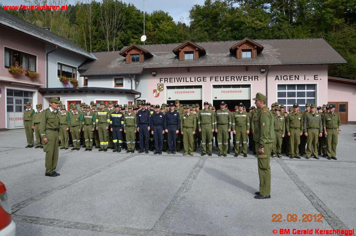Bereichsfunkbewerb 2012 in Aigen/Ennstal