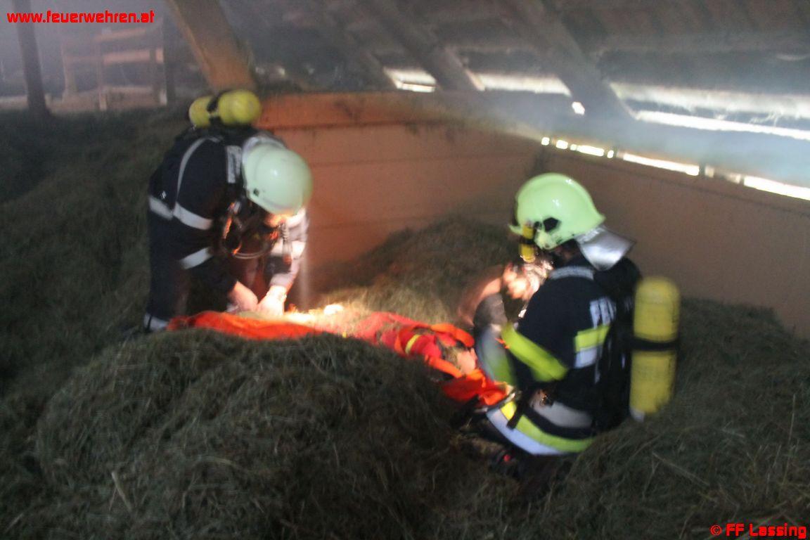 Überregionale Alarmübung in Lassing