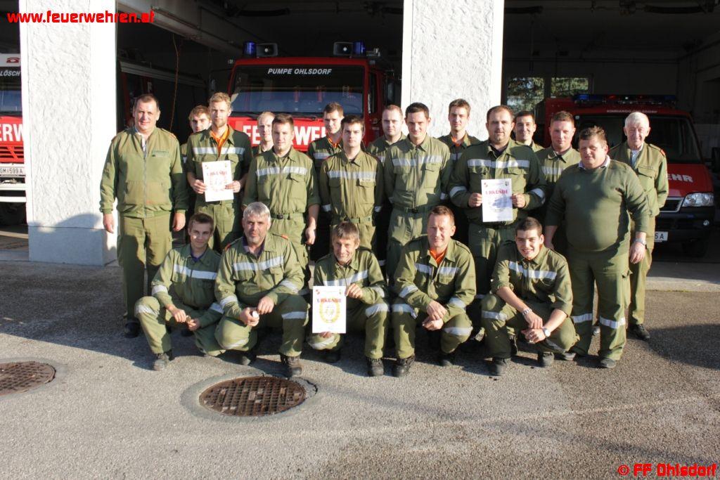 Technische Hilfeleistungsprüfung mit Bravur bestanden