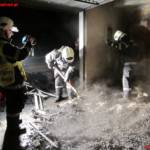 Garagenbrand in Hörmsdorf