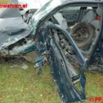 FF Weistrach: Menschenrettung nach Verkehrsunfall auf der B 122 4