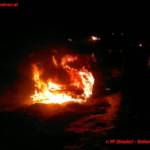 Fahrzeug in Ehrendorf ausgebrannt