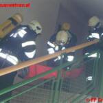 Alarmübung im Gröbminger Hauptschulzentrum