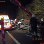 Verkehrsunfall S6 Fahrtrichtung Bruck vor Niklasdorftunnel