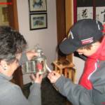 Feuerwehrjugend verteilt Friedenslicht im Gemeindegebiet von Ohlsdorf