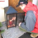 Feuerwehrjugend verteilt Friedenslicht im Gemeindegebiet von Ohlsdorf