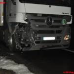 A9: LKW schoss PKW von der Autobahn