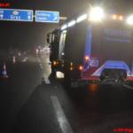 A9: LKW schoss PKW von der Autobahn