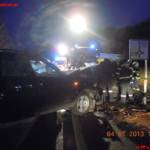 Verkehrsunfall B115a Vordernbergerstraße vor VOEST Kreisverkehr