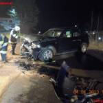 Verkehrsunfall B115a Vordernbergerstraße vor VOEST Kreisverkehr