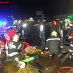 Verkehrsunfall mit eingeklemmter Person