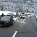 Verkehrsunfall S6 Fahrtrichtung Bruck vor Massenbergtunnel