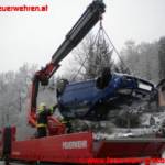 Schneefahrbahn: Unfallserie im Bezirk Liezen hält Feuerwehren auf Trab