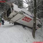 Schneefahrbahn: Unfallserie im Bezirk Liezen hält Feuerwehren auf Trab