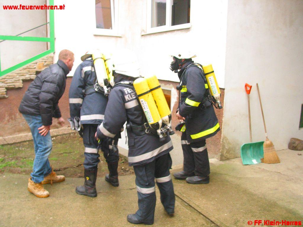 Kohlenmonoxid erforderte Einsatz der FF in Klein-Harras (NÖ)