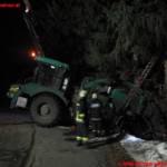 Bergung einer Hackgutmaschine