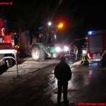 Bergung einer Hackgutmaschine