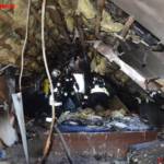 Dachstuhlbrand in Gänserndorf-Stadt