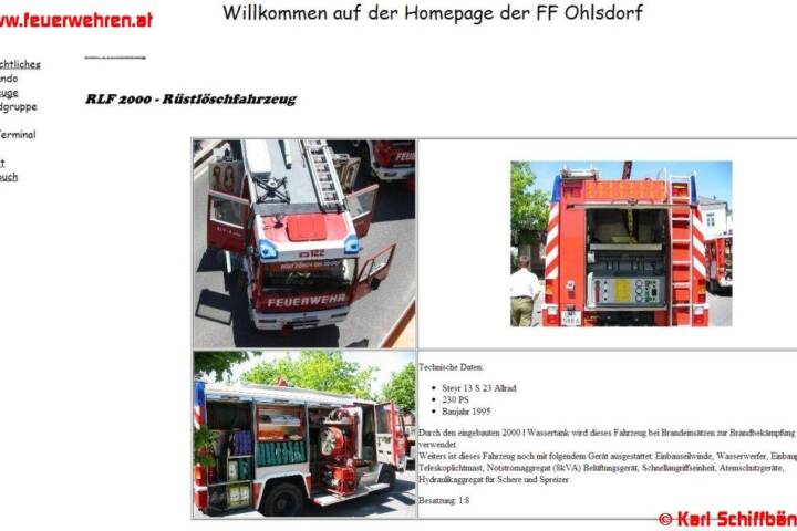 FF Ohlsdorf: 10 Jahre www.ff-ohlsdorf.at