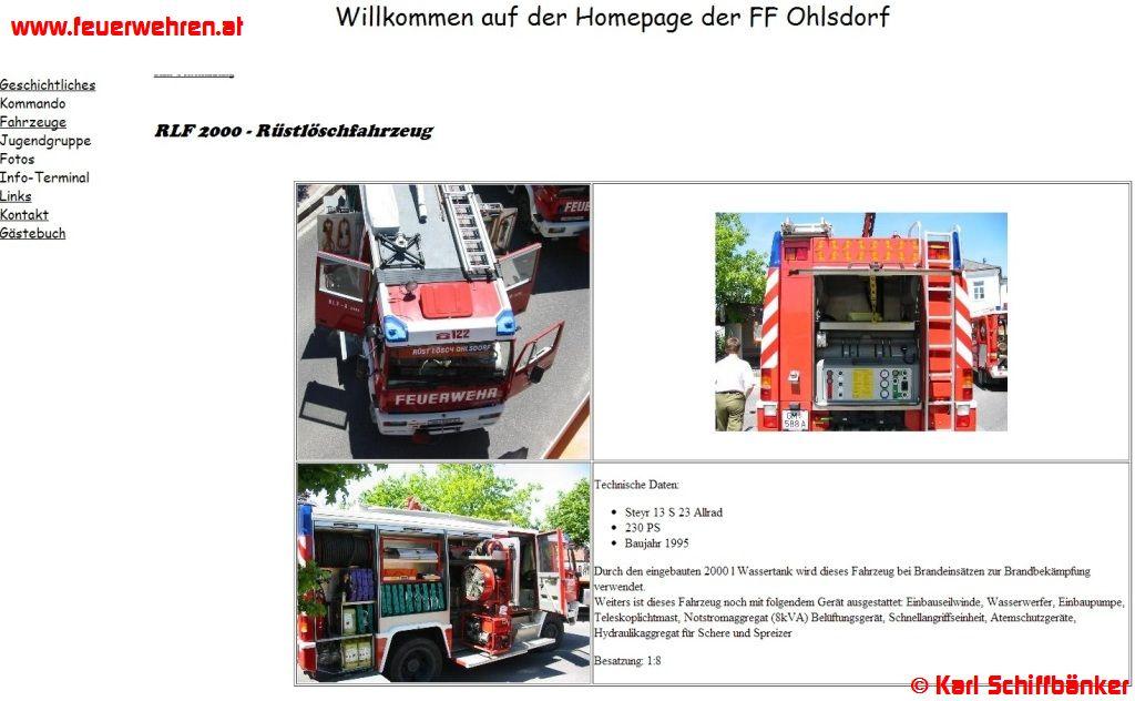 FF Ohlsdorf: 10 Jahre www.ff-ohlsdorf.at