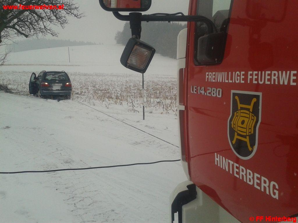 Fahrzeugbergung nach Fahrfehler