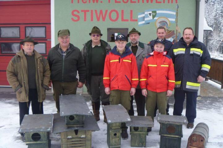 FF Stiwoll: Alt und Jung für Vogelschutz