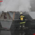 Containerbrand am Liebstattsonntag