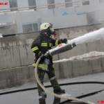 Containerbrand am Liebstattsonntag