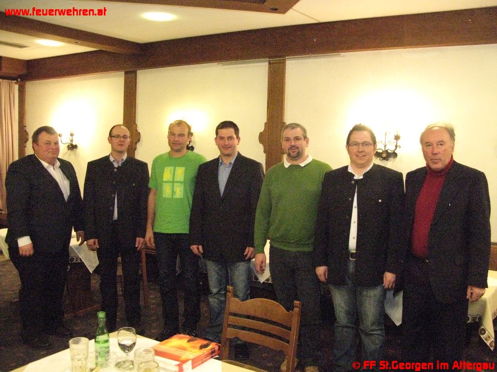 FF St. Georgen im Attergau: Kommandowahl 2013