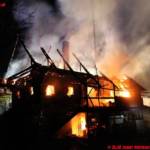 Wohnhausbrand in Bad Gams