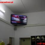 55 Zoll Infoscreen für die Alarmierung