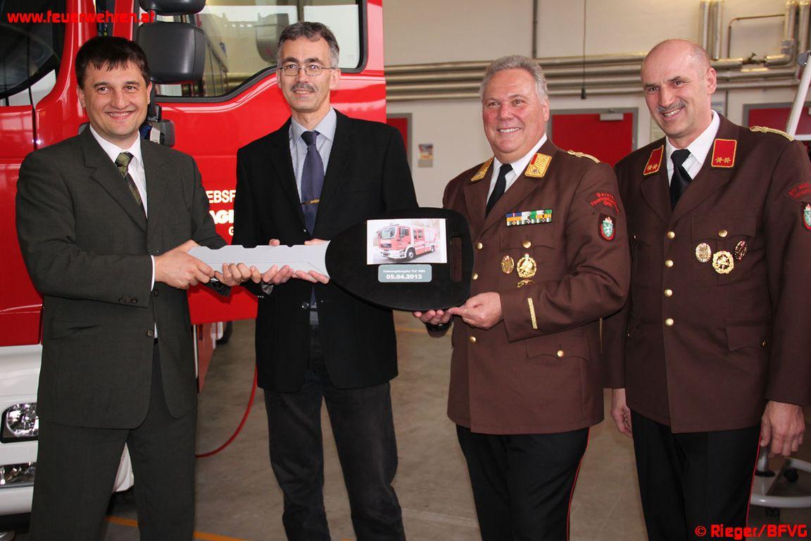 Neuer Bereichsfeuerwehrkommandant Stellvertreter gewählt