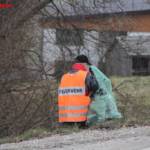 Ohlsdorfer Landesstraße von Feuerwehrjugend gereinigt