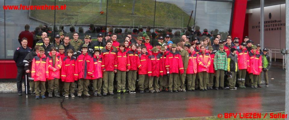 BFV Liezen: Feuerwehrjugend besuchte Landesfeuerwehrschule