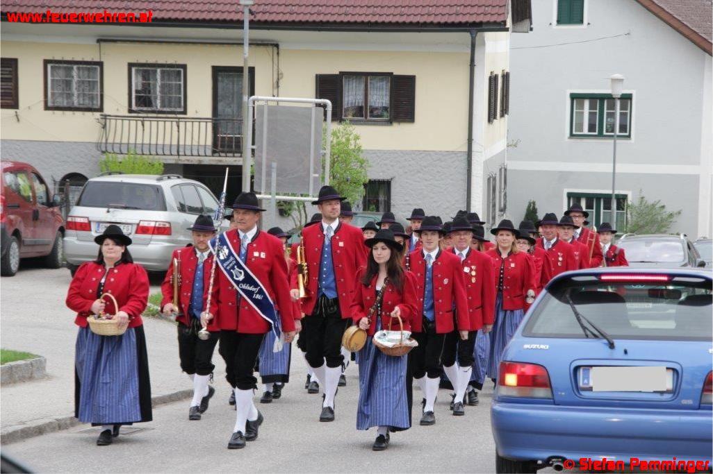 FF Ohlsdorf: Maibaum steht