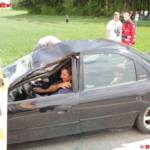 Großeinsatzübung mit Schulbus