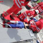 Großeinsatzübung mit Schulbus