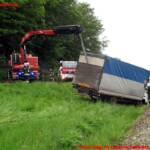 BFVDL: Ausflug ins Grüne – LKW-Bergung