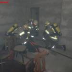 Großübung des Feuerwehrabschnittes mit 11 Feuerwehren und 160 Mann