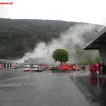 Großübung des Feuerwehrabschnittes mit 11 Feuerwehren und 160 Mann